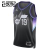 Barn Utah Jazz Tröja Ace Bailey Jordan 2025-26 Statement Edition Svart Swingman